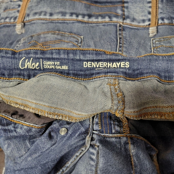 Denver Hayes Blue Denim Men's Shorts - Picture 4 of 6